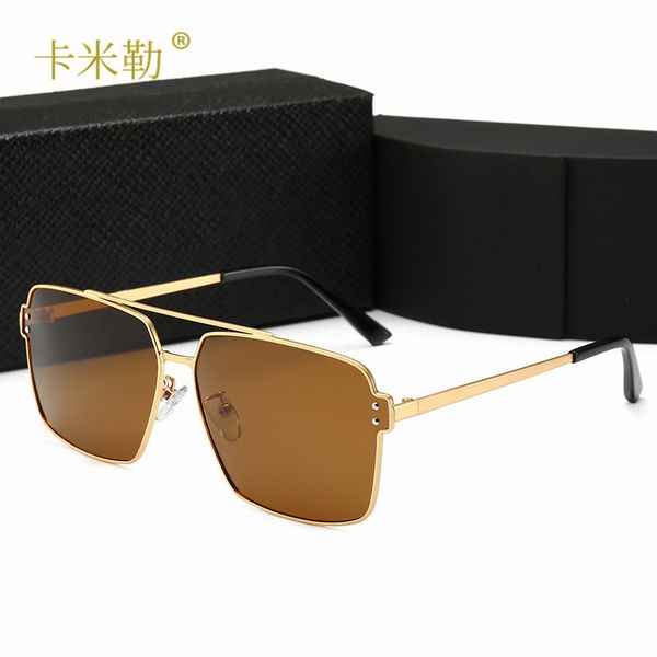 

new men's driver's polarizing sunglasses anti uv 6600 kml-designer, White;black