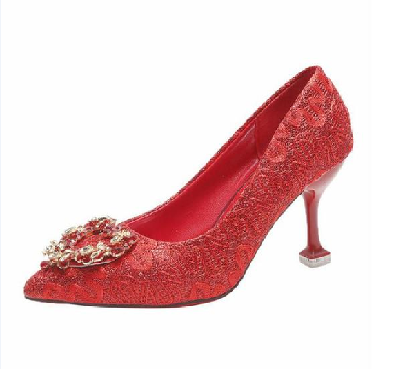 

dress shoes women pumps fashion high heels wedding party bling glitter female woman red gold sliver stiletto, Black