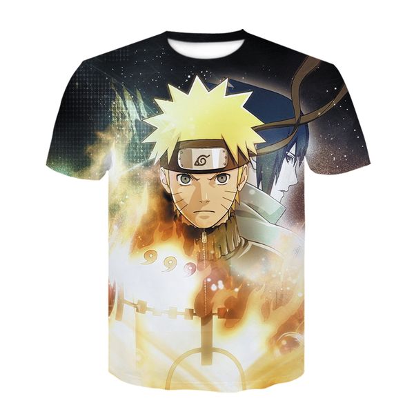 

new japan anime naruto uchiha sasuke itachi male cartoon cool 3d print shirts funny comics comics men clothing