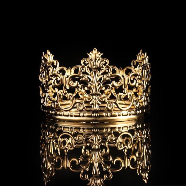 

other event & party supplies 1pc tiara gold color crown cake er decoration decorative elegant wedding princess birthday decoratio a3