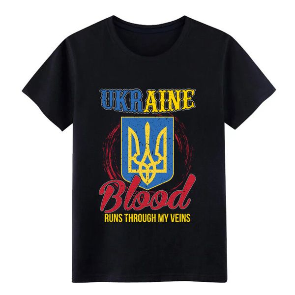 

ukraine blood r uns through my veins gift idea printed round collar kawaii famous comical summer style sport sweatshirt hoodie t shirt