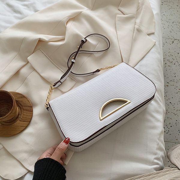 

foreign style women 2020 new fashion korean versatile messenger small square bagbag fashion chain one shoulder small square bag wik9o