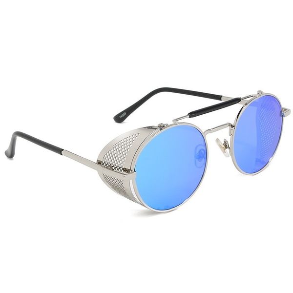 

steampunk sunglass men accsori womenstreet decoration eye protect cool metal eyewear party shad gift gafas de sol, White;black