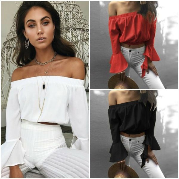 

8212 summer open navel one neck chiffon flared sve multicolor, Black;gray