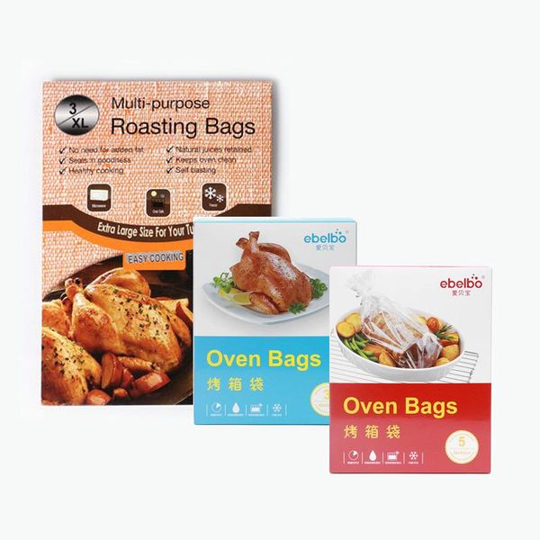 

food savers & storage containers 1lot pet high temperature microwave oven bags chicken duck fish baking bag film membrane home kitchen bar s