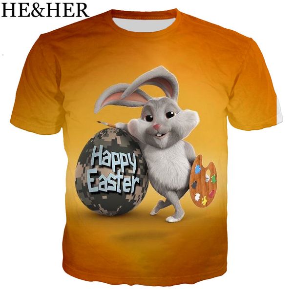 

easter rabbit 3d print shirts comics kawaii hippie men clothing