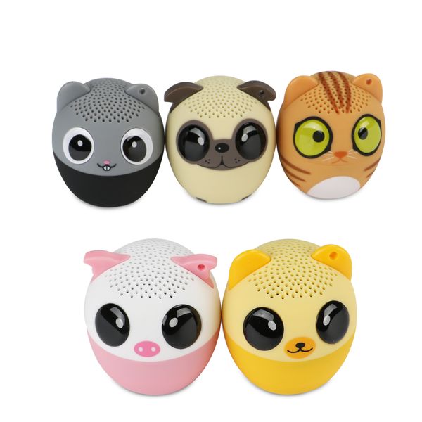 

mini animal bluetooth speaker portable wireless speakers gift outdoor sound stereo subwoofer music player for iphones phones
