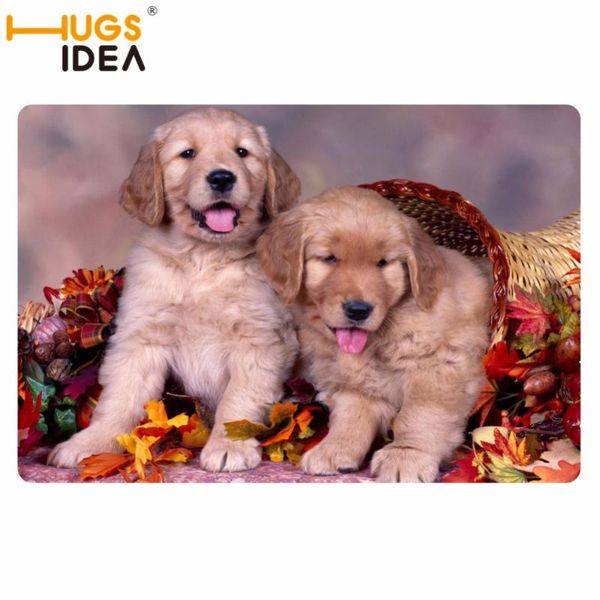 

carpets hugsidea pet dog print door mat clean washable doormat carpet for home bathroom kitchen anti-slip floor rugs alfombra