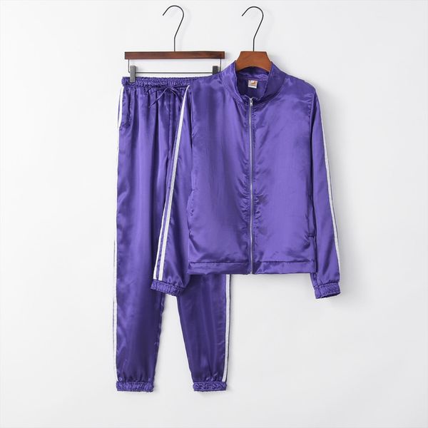 

фиолетовая мило 2020 нового дизайн мода горячие костюма продажи set женщина tracksuit двухкусочного стиль экипировка толстовка спортивная од, Gray