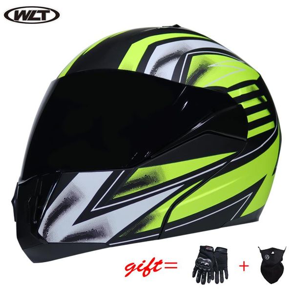 

wlt helmet 168 motorcycle dual model bumper approved motorcycle helmet