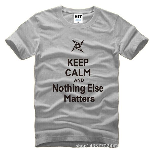 

keep calm and nothing else matters printed mens men t shirt tshirt fashion 2015 t shirt tee camisetas hombre sport hooded sweatshirt hoodie