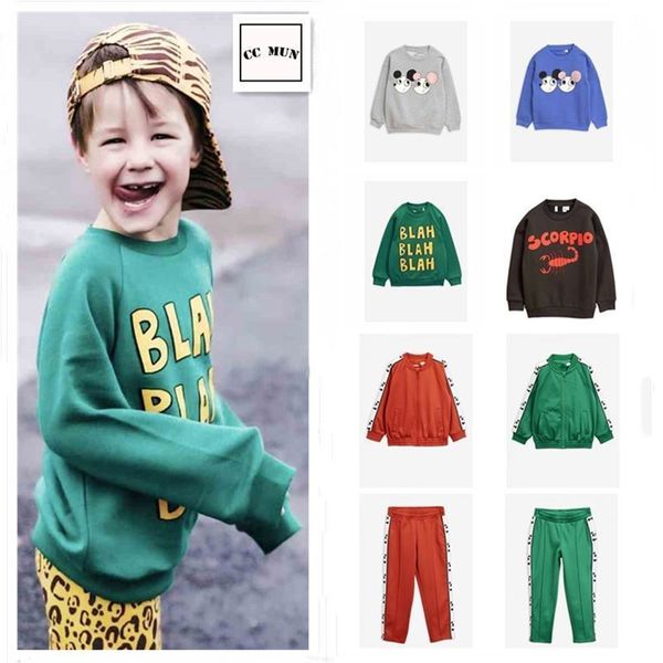 

mr summer autumn knitwear baby girl clothes christmas sweatshirt for kids toddler boy and girl sweatshirt lj200812, Black