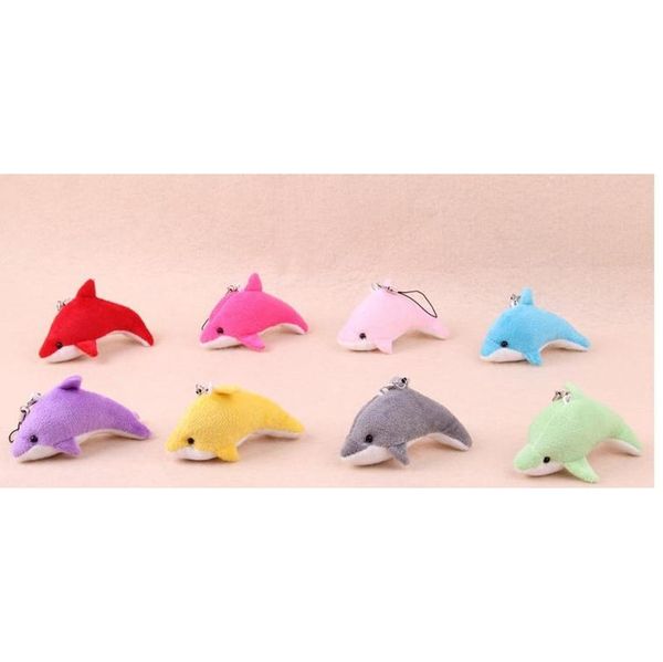 

lovely dolphin mixed color mini cute charms kids plush toys home party pendant gift de sqczcr abc2007
