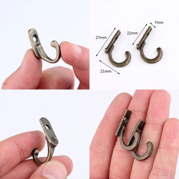 

small hook mini alloy new style clothes hooks to fake something antique simplicity single row hook factory direct selling 0 28xp p1