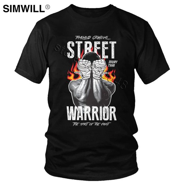

retro muay thai fighting warrior classic tee mens sleeves thailand spirit of fight gift hooded sweatshirt hoodie men t shirt