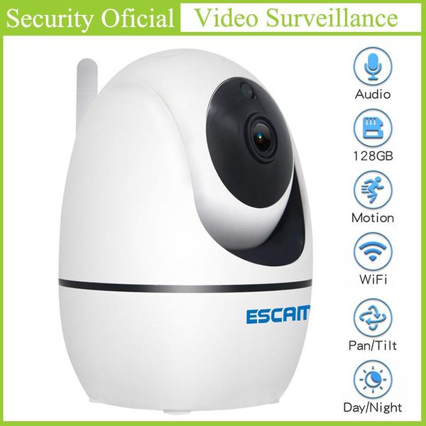 

1080p full hd wifi camera h.265 infrared night vision security monitoring camera auto tracking 2 megapixels indoor