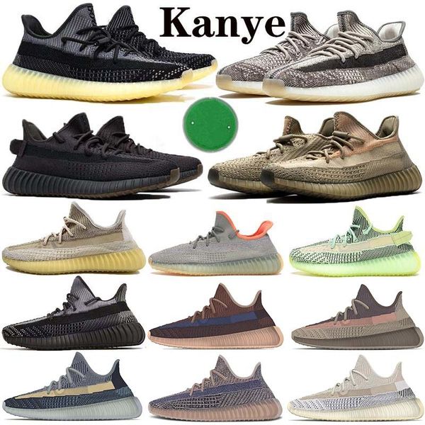 

36-48 asriel linen israfil 2020 kanye west running shoes for men cinder yecher ash pearl static reflective sports sneakers outdoor shoes