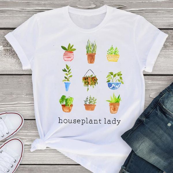 

women graphic short sleeve summer floral cartoon plant love cute lady shirt tees clothing female t shirt womens t-shirt, White