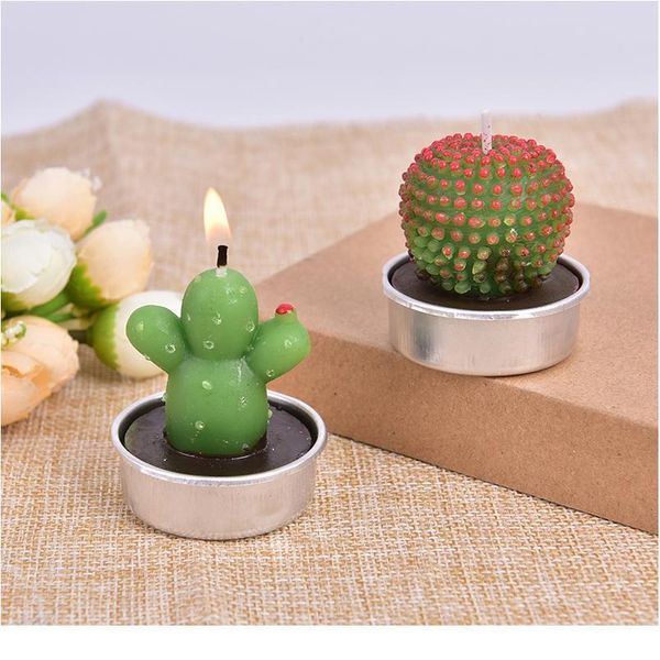 

creative 3d cactus candles simulated plants smokeless scented candle valentine day gift party ornament home decoration 1 jllyjr