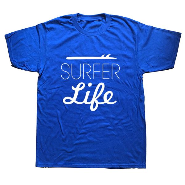 

surfer life funny men summer cotton harajuku short sleeve streetwear black hoodie designers t shirts sweatshirt