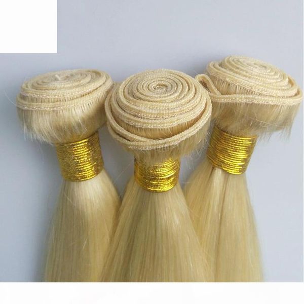 

colored peruvian human hair 3 bundles straight wave bundles 613 blonde hair extension promotion brazilian virgin hair 3pcs, Black