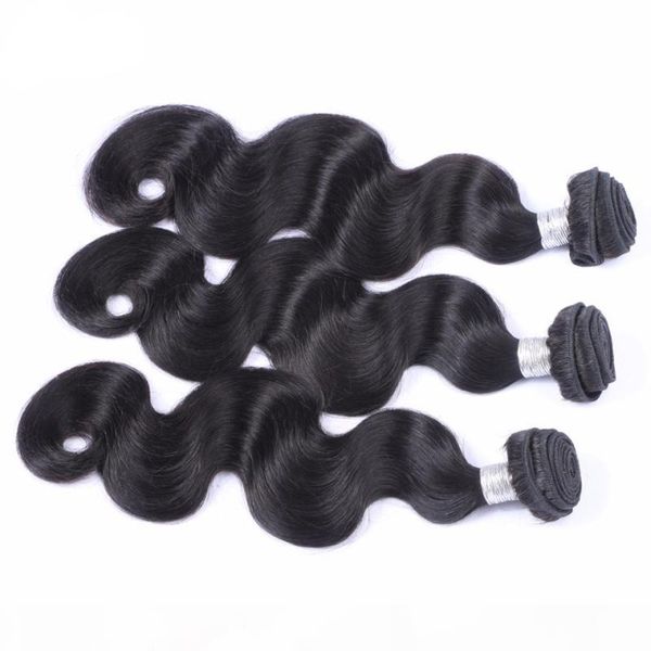 

body wave bundles with ear to er lace frontal 13x4 part malaysian virgin hair weaves body wave closure 8-28inch, Black;brown