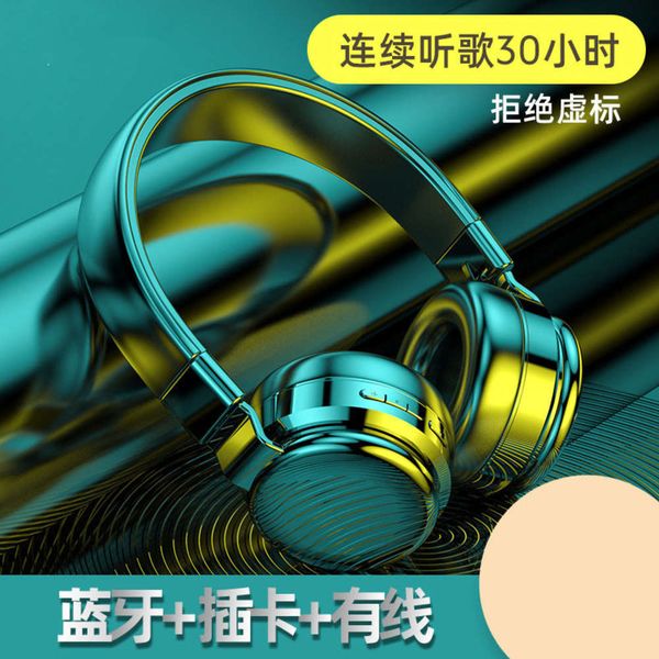 

long r10 extra wirels headset, new standby, bluetooth plug-in card, foldable and convenient headset