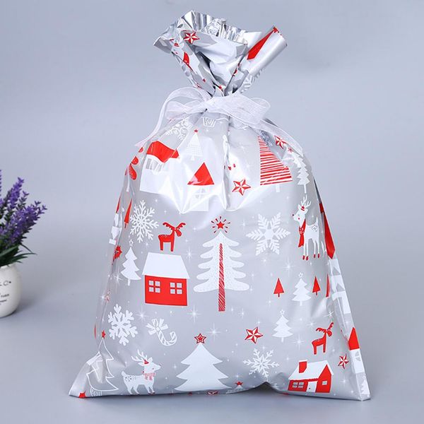 

5шт рождественские украшения конфеты подарки для хранения контейнера drawstring lucky poughate чулки подарочные держатели xmas decor bbyvxy