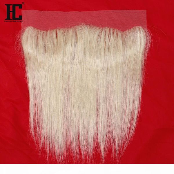 

9a grade good quality 613 blonde human hair lace closure frontal straight peruvian hair silky straight hair extnsions brazilian virgin, Black;brown