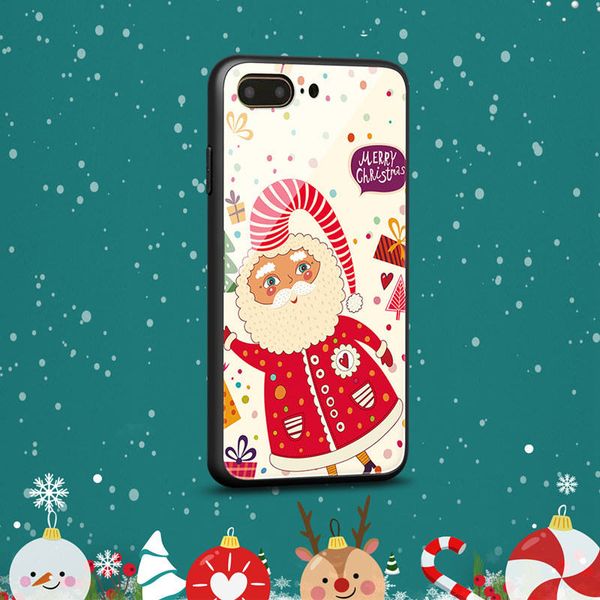 

phone case for samsung galaxy s8 s9 s10 s20 plus s20 ultra s20 fe tempered glass cover shell merry christmas