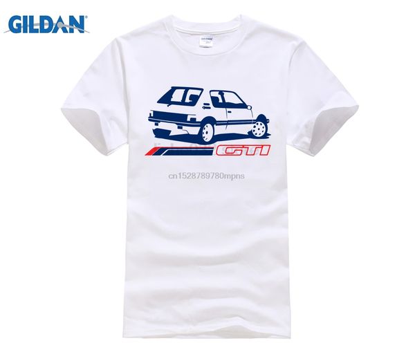 

dildan короткие рукава новая мода футболка 205gti ретро 80 ​​автомобилей футболка моды harajuku прохладный tshirt homme спорта с капюшоном h