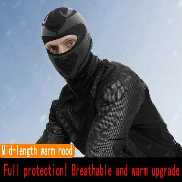 

beanies windproof and warm bib headgear riding equipment cold mask neck protection long protective cover1
