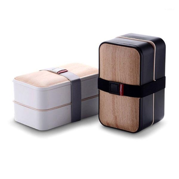 

rice cookers 2 layers thermal insulated lunch box bento microwave picnic container1