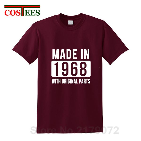 

sport made in 1968 with original parts t shirt for dad idea gift tee born in 1968 t-shirt thanksgiving father's day birthday tee shirt