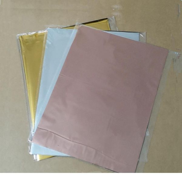 

50pcs mixed color gold silver stamping foil paper laminator transfer on elegance laser printer craft paper 20x29cm jlljad