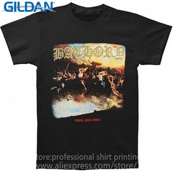 

male designing t shirt crew neck bathory blood fire death men short tall t shirt sport hooded sweatshirt hoodie