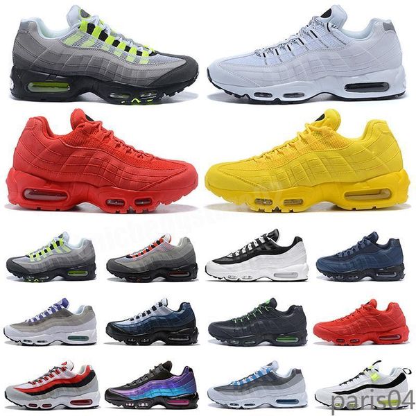 

new drop shipping hight quality mens sports 95 shoes black white men athletic walking tennis shoes grey man training sneakers pa