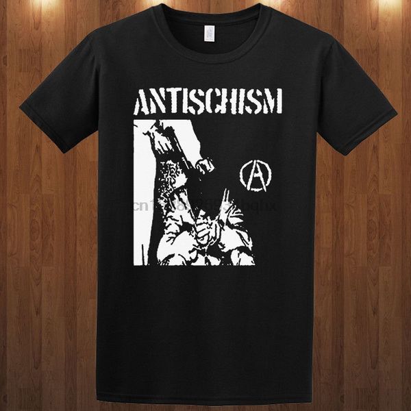 

antischism tee t-shirt crust punk lyz mueller s m l xl 2xl 3xl guyana punch line sport hooded sweatshirt hoodie