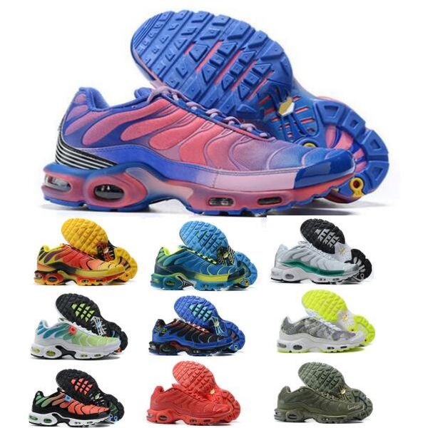 

plus tn tns mens running shoes chaussures airo hyper royal ultra black 2020 new arrival scarpe firmate zapatos man run trainers shoes