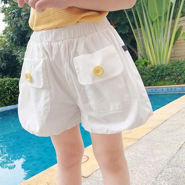 

shorts summer baby girls stylish korean casual for girl kids pants 2 3 4 5 6 years children fashion, Black