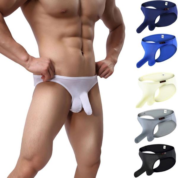 

underpants men's soft briefs underwear knickers shorts elephant nose gay cueca masculina ropa interior, Black;white