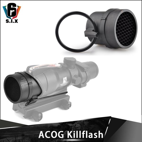 

acog killflash 4x32 acog 1x32 couvercle de protection de portée dispositif anti-reflet flash de destruction pour acog