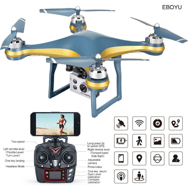 

xky k10 gps drone wifi fpv drone with adjustable hd esc camera wide angle + altitude hold rc quadcopter drone -20min flight time 201015