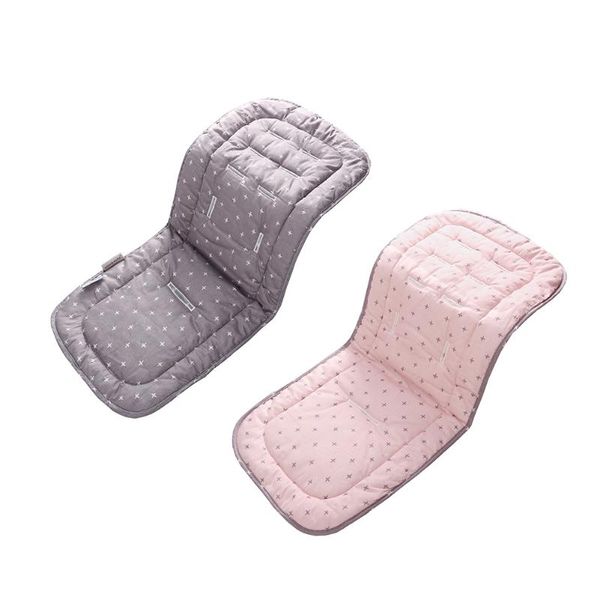 

baby pushchair stroller pad adjustable child kids four seasons sweat-absorbent soft seat cushion double side outdoor universal