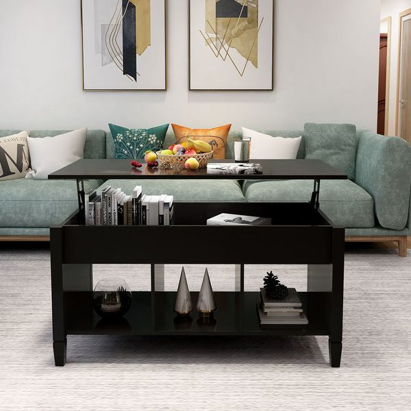 

us stock home lift coffee table made by wood living room furniture fast shipping
