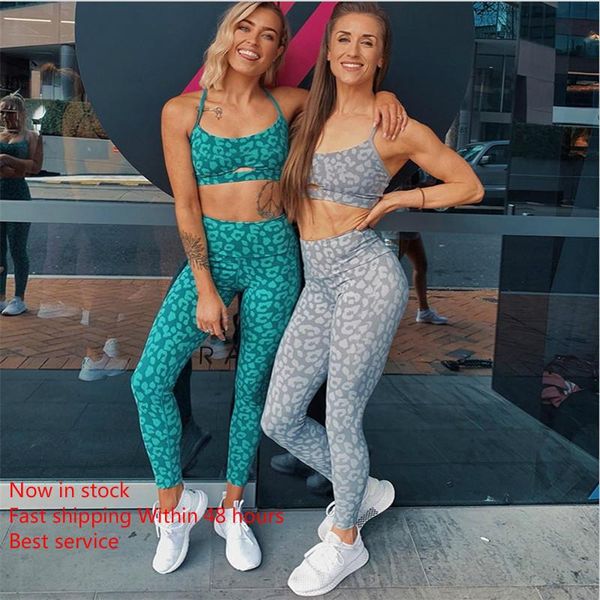 

womens 2 piece outfits leggings sports bra yoga set long pants tracksuit kg-186, White;red