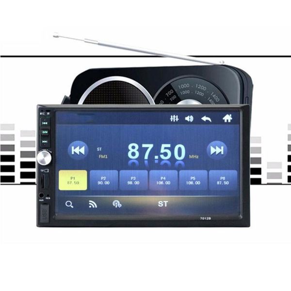 

двухшпиндельные mp5 автомобильный монитор автомобиля двойной слиток mp4 карты мультимедиа плеер 7010b