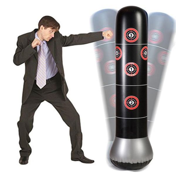 

inflatable punching bag stress punch tower bag