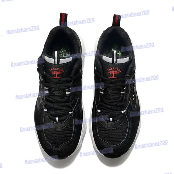 

treeperi fashion chunky running shoes black white us 5.5 eur 36 for men shoes sneakers