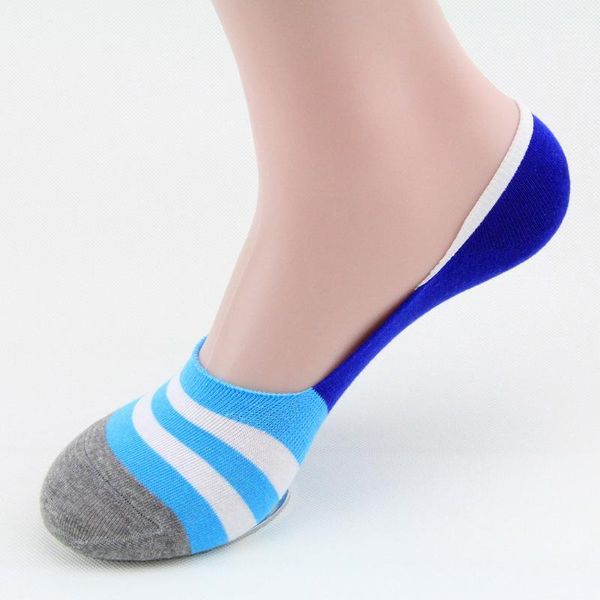 

3 pairs/lot men invisible socks male shallow mouth socks spring summer fashion casual classic non-slip silicone boat sock1, Black